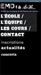 Mobile Screenshot of emd-vertou.fr